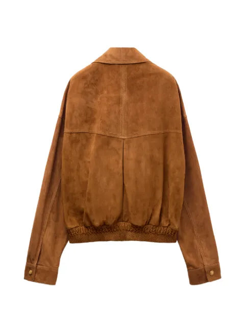 Versace Medusa suede jacket