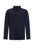 Herno high-neck shirt jacket