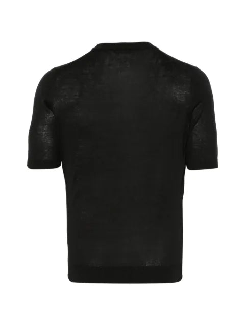 Barba short-sleeve sweater