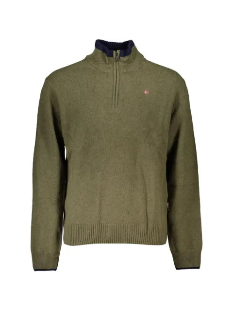 Napapijri quarter-zip cotton sweater