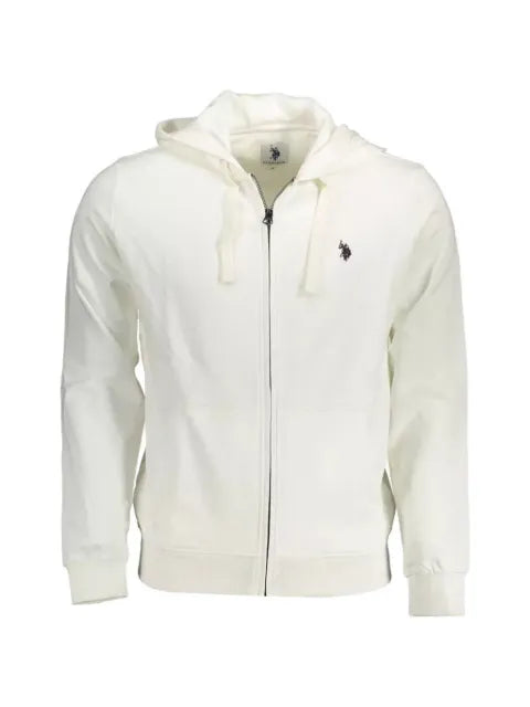 U.S. POLO ASSN. zip-up cotton sweatshirt