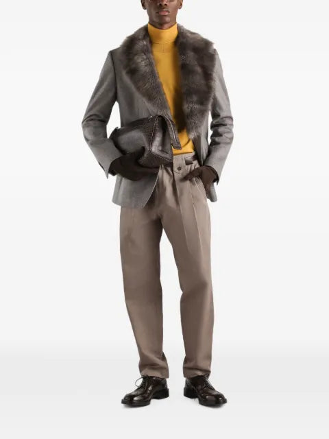 Dolce & Gabbana single-breasted cashmere jacket