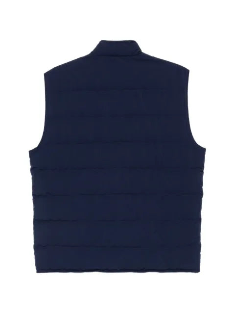 Eleventy quilted-pattern gilet