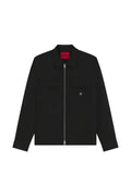 HUGO oversized-fit shirt with zipper closure