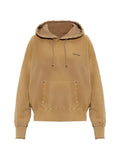 Golden Goose distressed logo-print hoodie