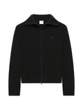 Courrèges ribbed-knit zipped cardigan