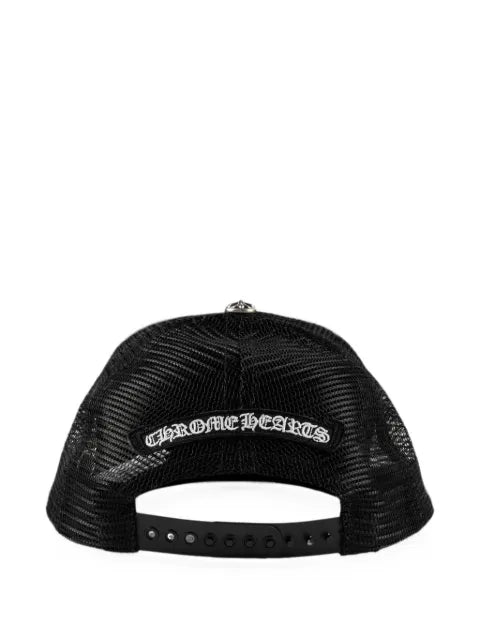 Chrome Hearts letter-patch baseball cap