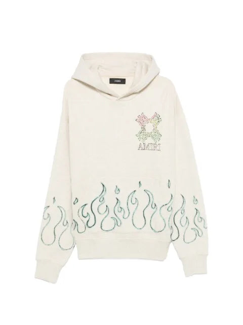 AMIRI Ma Quad flames oversized hoodie