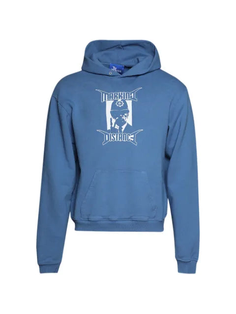 MARKING DISTANCE Mood graphic-print hoodie