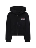 PROTOTYPES logo-patch zip-up hoodie