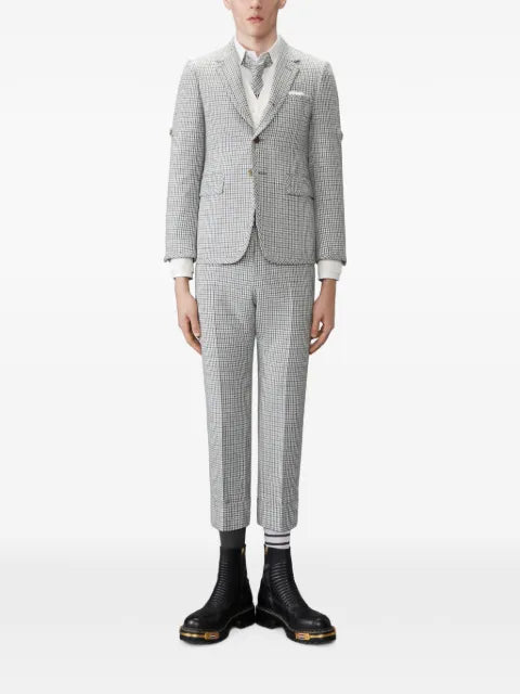 Thom Browne cashmere cable-stitch 4-Bar relaxed-fit cardigan