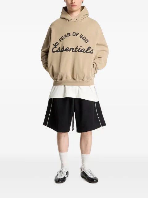 FEAR OF GOD ESSENTIALS logo-print hoodie