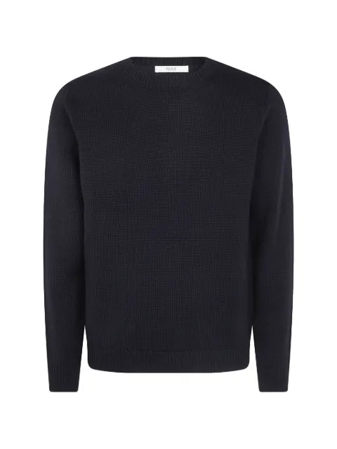 Nuur round-neck wool sweater