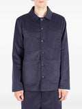 Société Anonyme Work button-up cotton shirt jacket