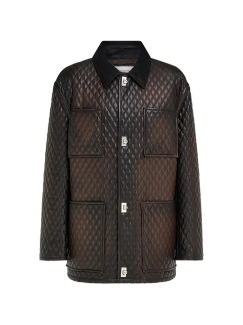 Ferragamo quilted nappa blouson