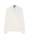 Corneliani quarter-zip knitted sweater