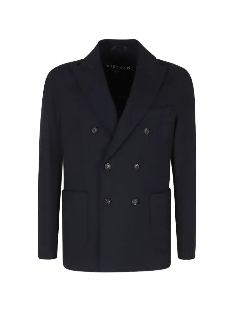 Circolo 1901 double-breasted peak-lapels blazer