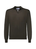 Galiano polo-collar sweater