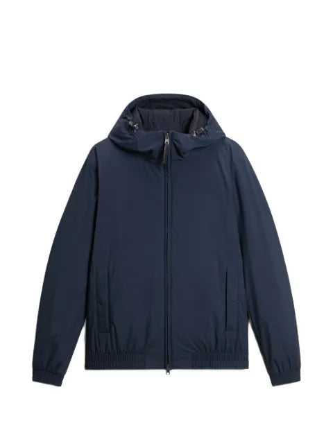 Woolrich micro-ripstop hooded jacket