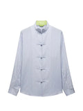 Shanghai Tang Fortune Tang frog-fastening shirt jacket