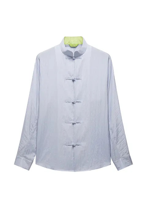 Shanghai Tang Fortune Tang frog-fastening shirt jacket