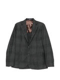Barba checked blazer