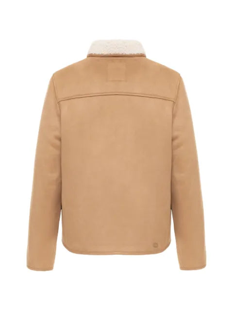 Colmar faux-shearling collar jacket