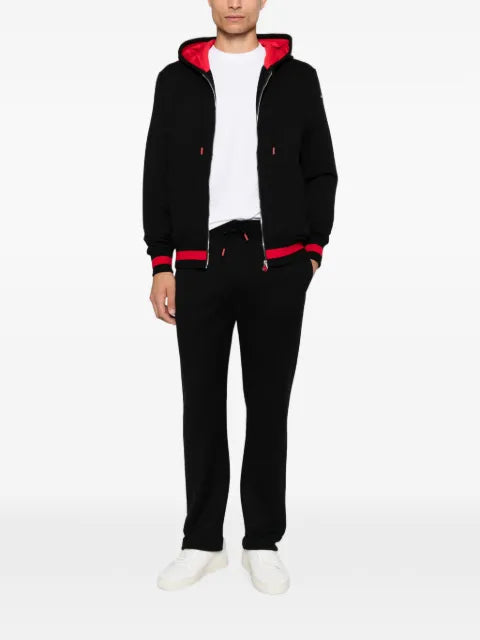 Kiton contrast-trim tracksuit