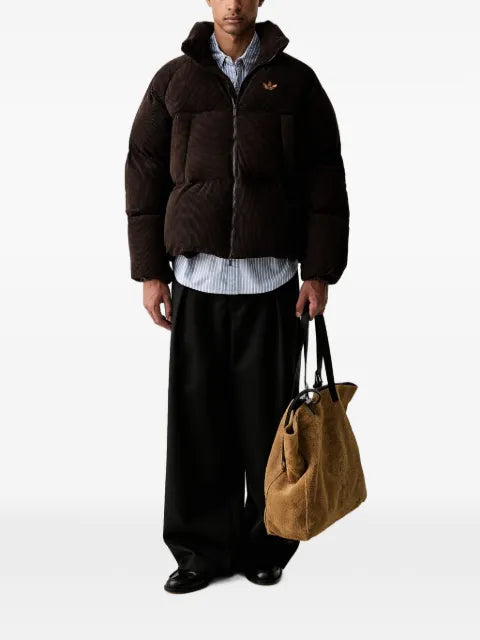 adidas corduroy padded jacket