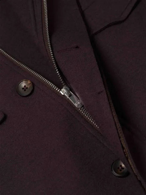 Marco Pescarolo high-neck chest-flap jacket