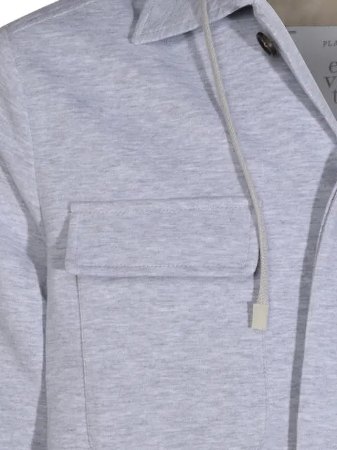 Eleventy hooded chest-pocket jacket