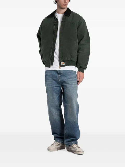 Carhartt WIP OG Santa Fe logo-patch zip-up jacket