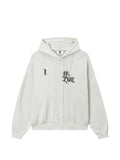 izzue logo-print hoodie