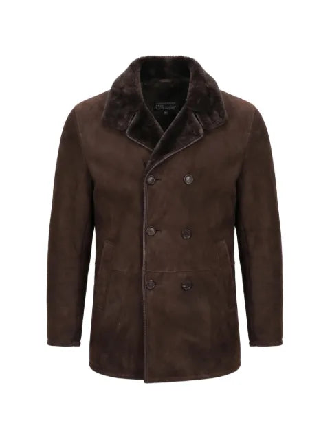 ASPESI double-breasted shearling jacket