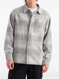 The North Face Forest Flannel snap-front plaid shirt jacket