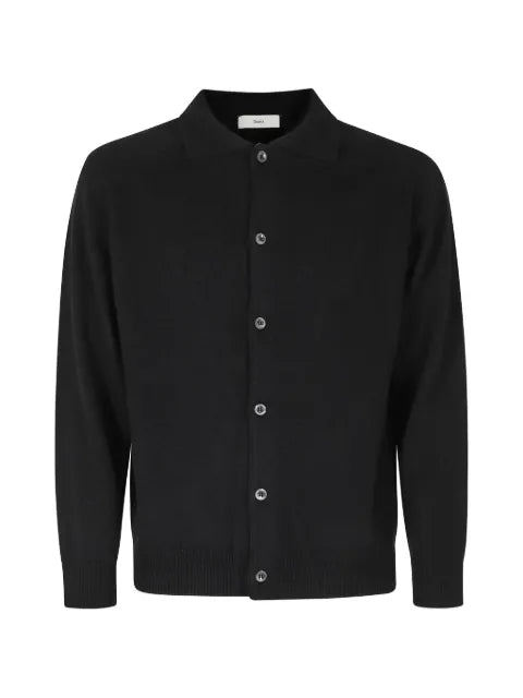 DUNST spread-collar button-up cardigan
