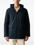 Trussardi hooded flap-pocket jacket