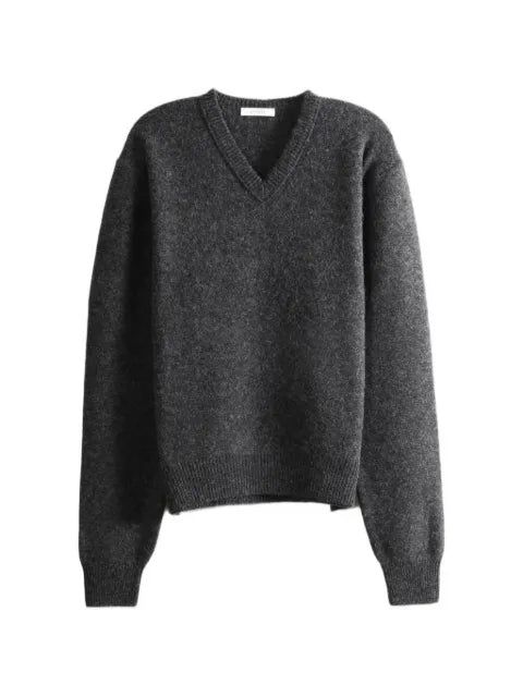 LEMAIRE V-neck wool sweater