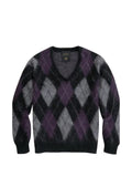 Brooks Brothers x Needles argyle V-neck sweater