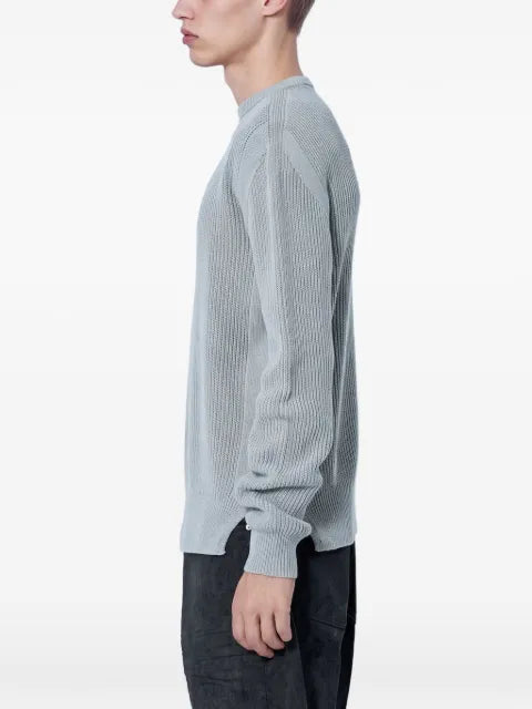 Rick Owens ribbed-knit wool sweater