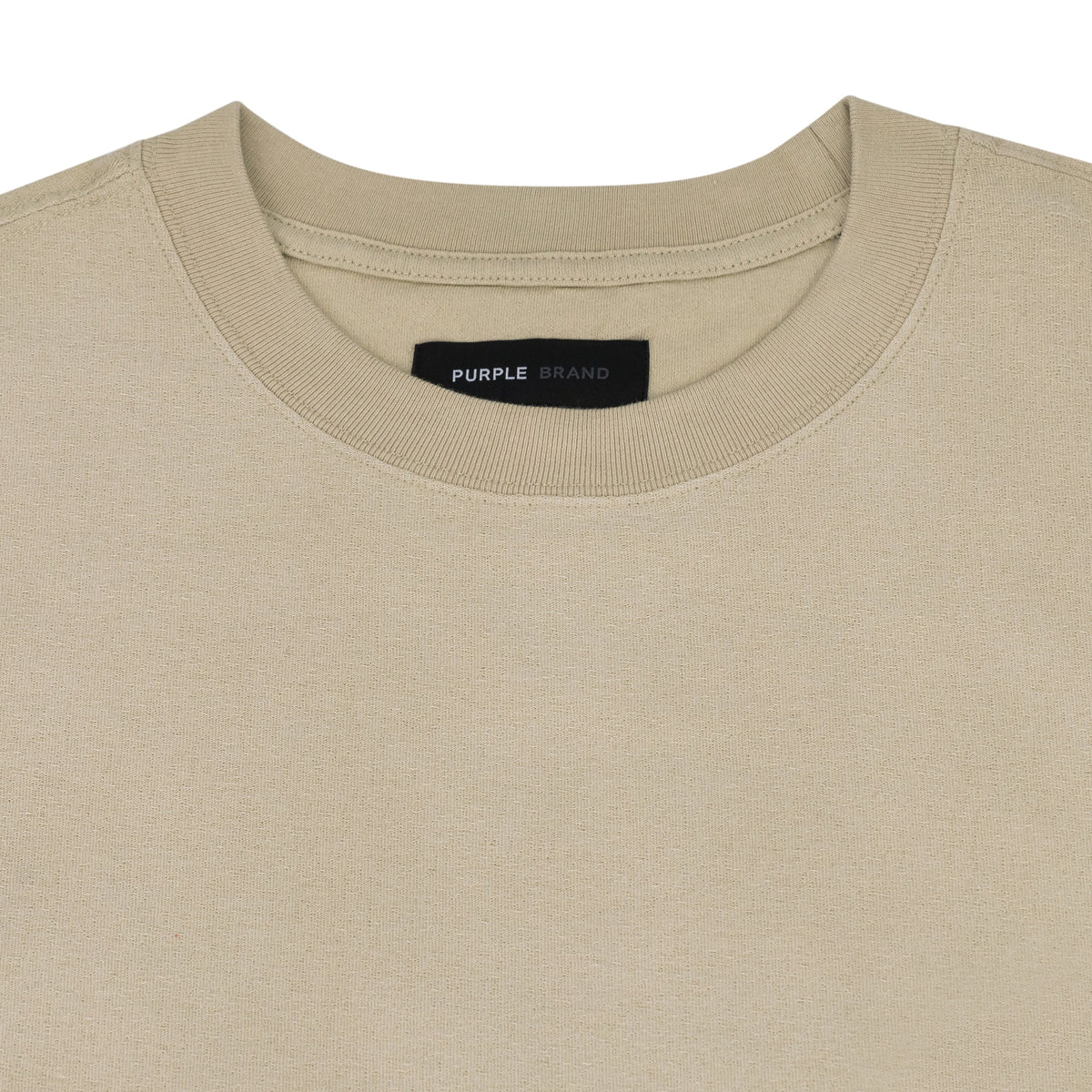 Brown Rice Textured World Wordmark T-shirt