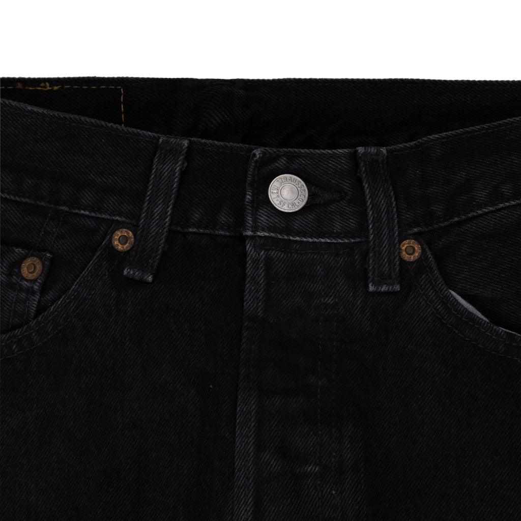Black Doc Marten Studded 501 Jeans