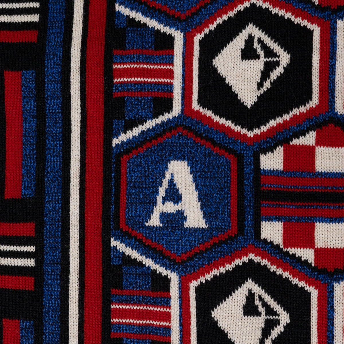 Multicolor Quadri Knit Jumper