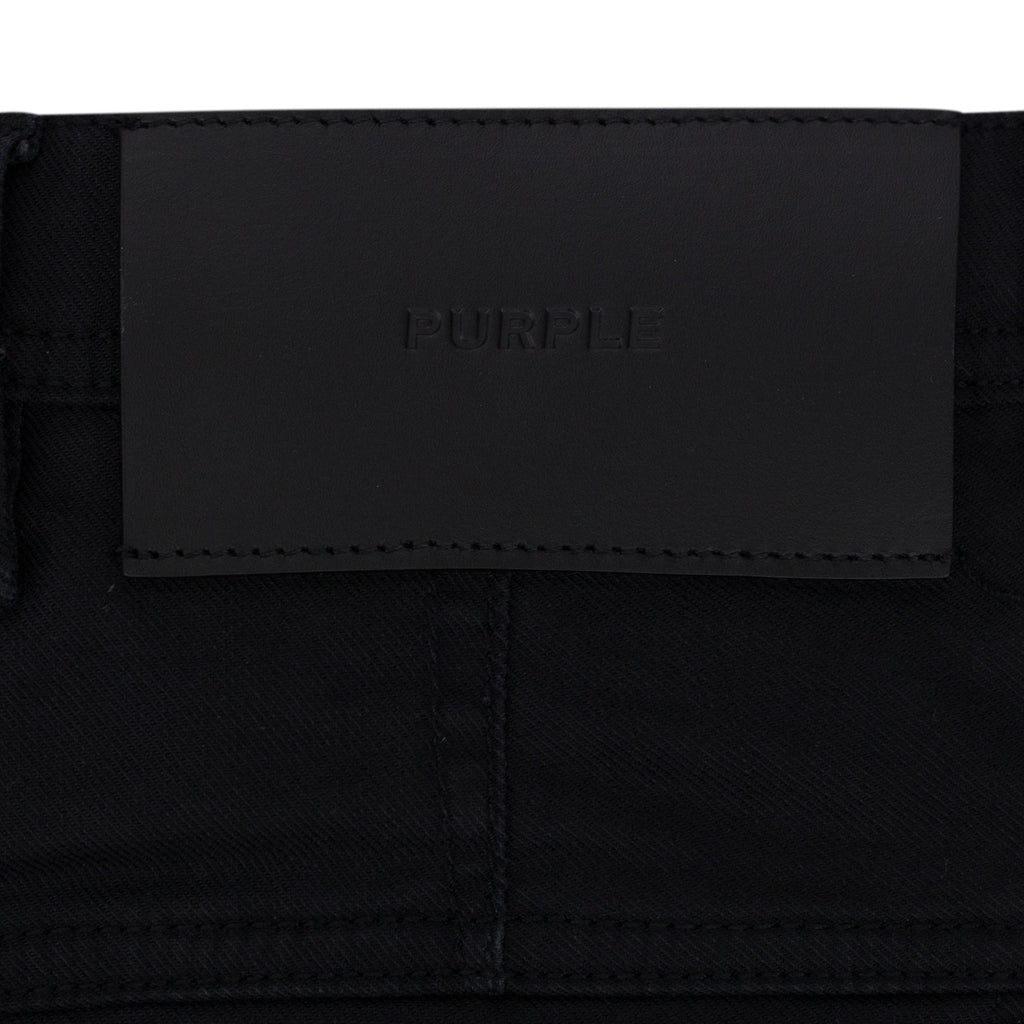 Black Cotton Cargo Pants