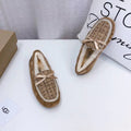 Chestnut Chanel-Style Driving Loafers — Sophisticated & Chic | New Arrival | In Stock