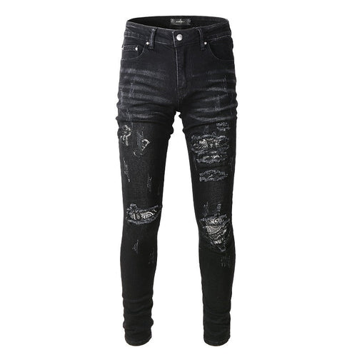 AMIRI Jeans #829 | Slim Fit Distressed Denim