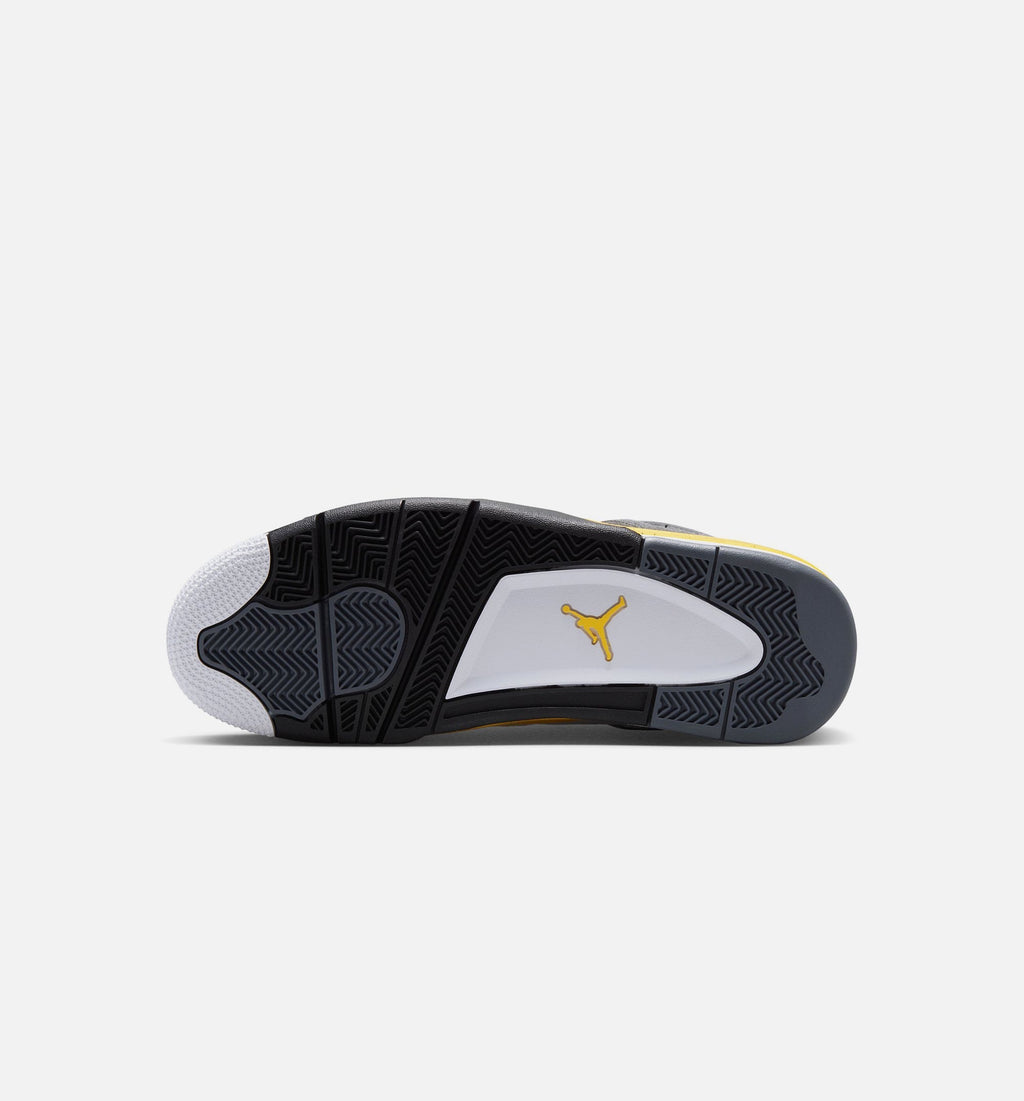 Air Jordan 4 Retro Rare Air Tour Yellow – Men's Lifestyle Shoe | White/Dark Blue Grey/Black/Tour Yellow
