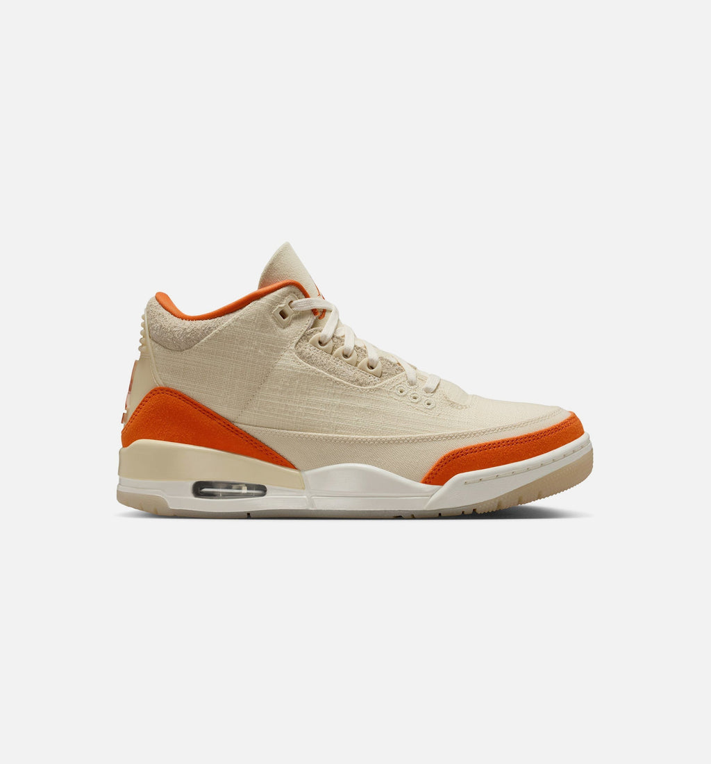 Air Jordan 3 Retro 'Starfish' - Women's Lifestyle Sneaker (Fossil/Starfish/Sail)