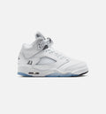 Air Jordan 5 Retro OG “White Metallic” Grade School Lifestyle Shoes (GS)