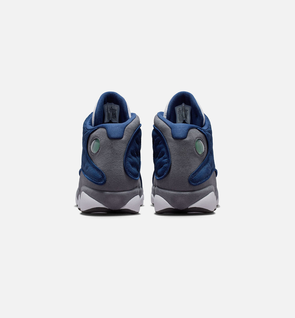 Air Jordan 13 Retro Navy & Flint Grey Men's Lifestyle Shoes - Navy/University Blue/Flint Grey/White